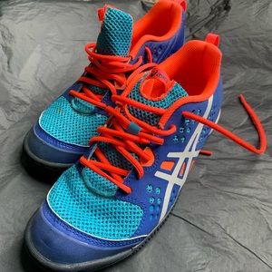 Asics S384Y Gel-Fortius TR Blue Running Cress Training Shoes